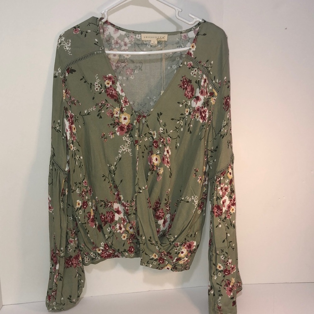 Lovestitch Floral Boho Blouse SOLD